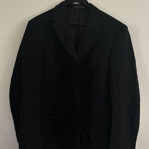 Kenneth Cole Mens Classic Blazer Black